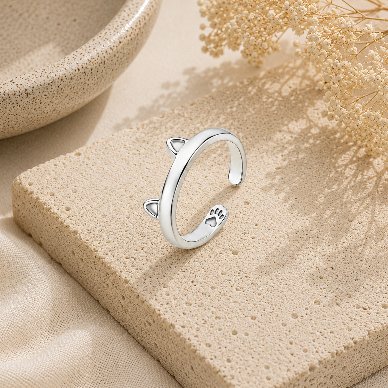 Cat Ears Ring - The Pet Drop
