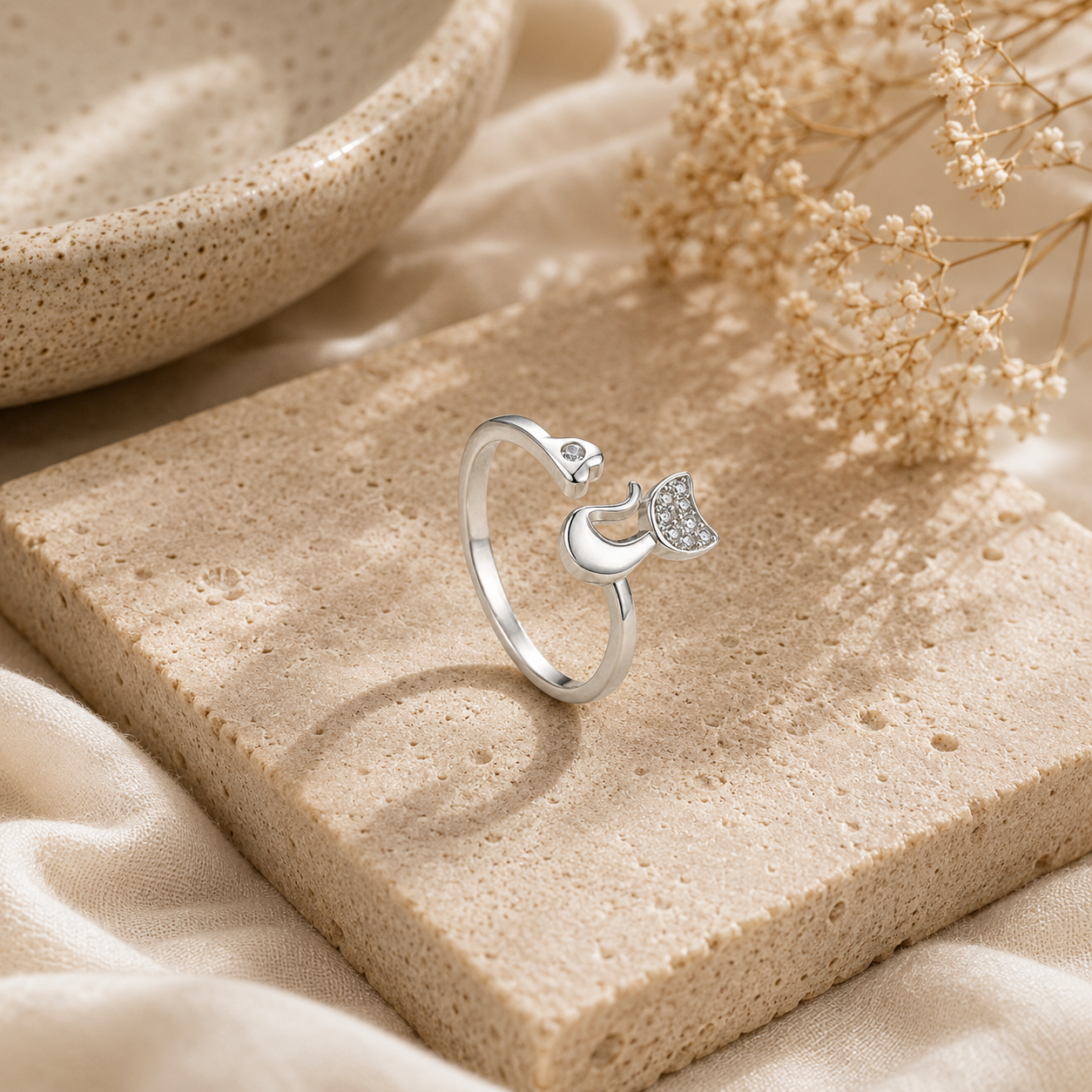 Pretty Kitty Ring - The Pet Drop