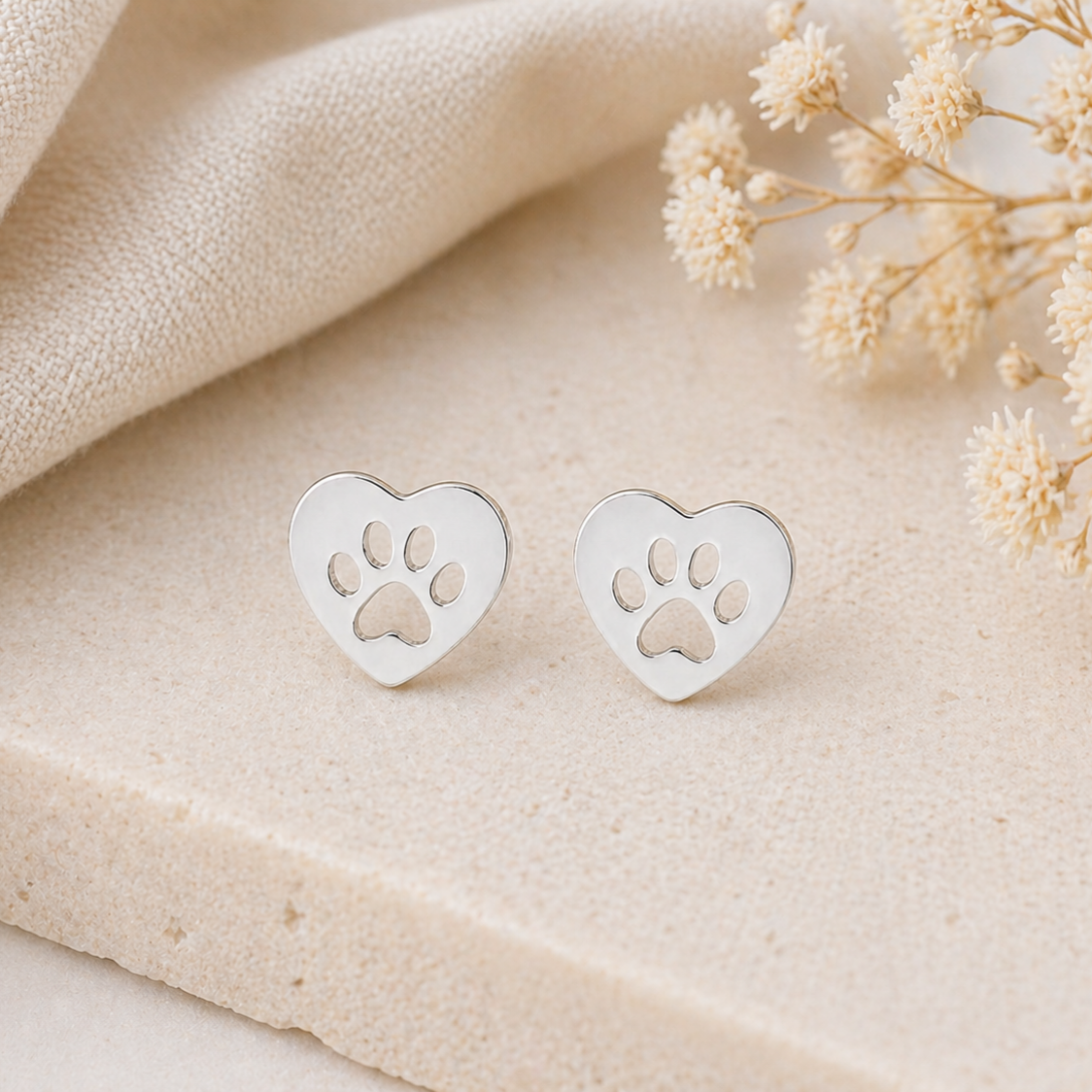 Forever in my Heart Earrings - The Pet Drop