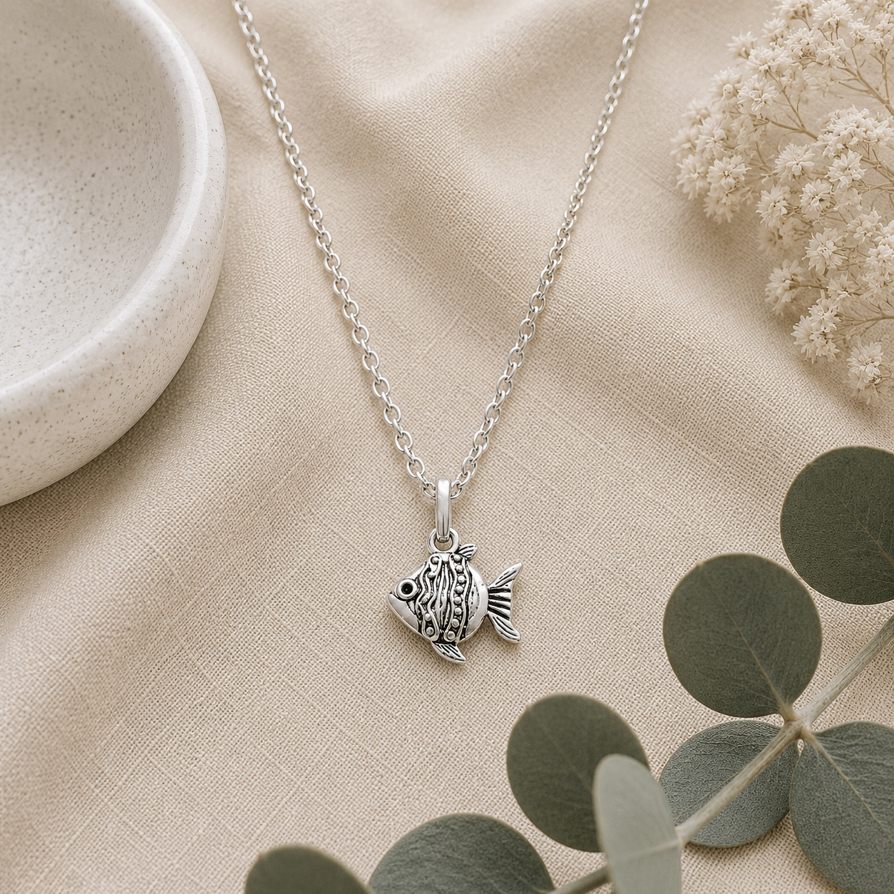 Fish Necklace - The Pet Drop
