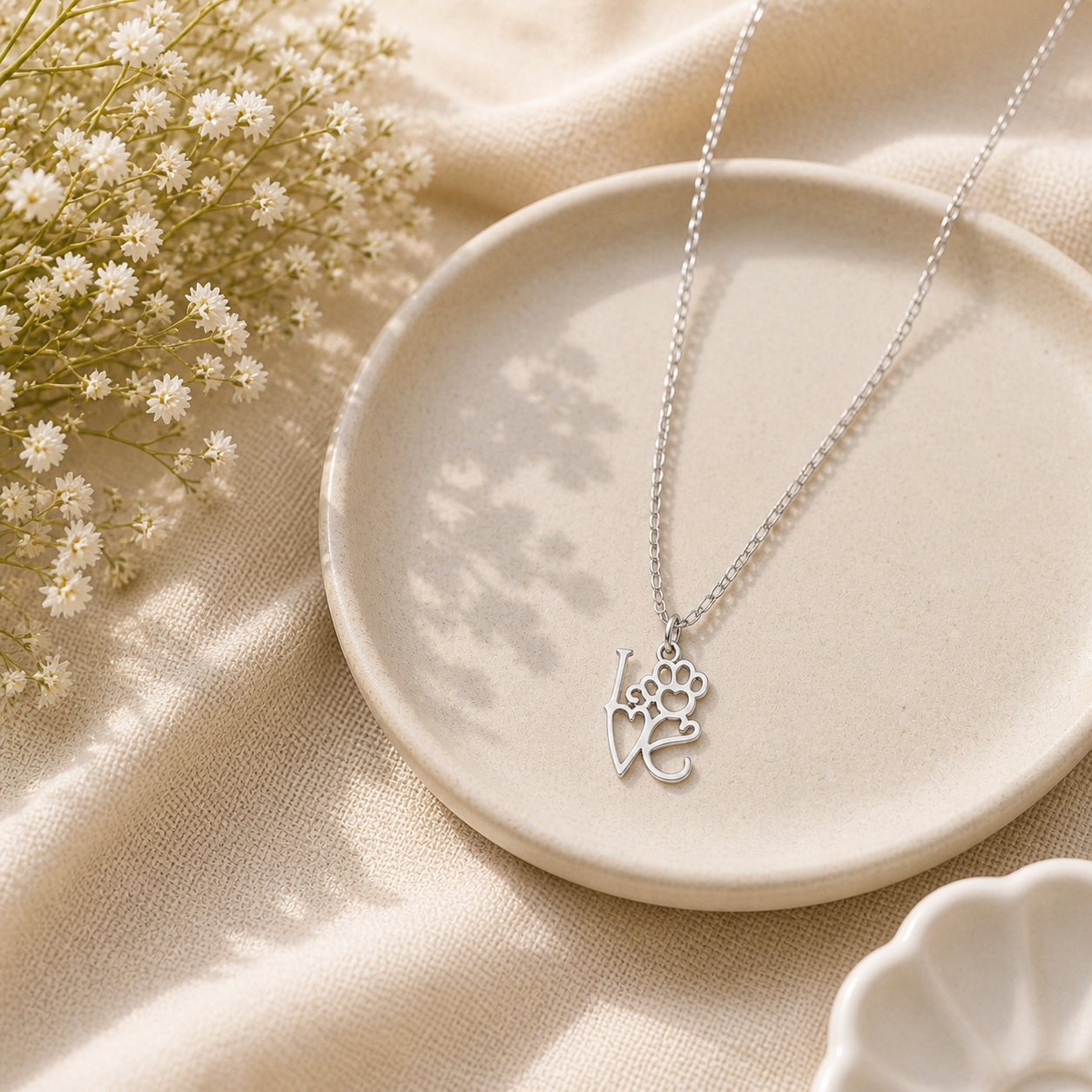 Paws for Love Necklace - The Pet Drop
