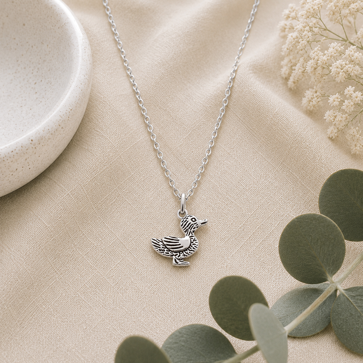 Duck Necklace - The Pet Drop