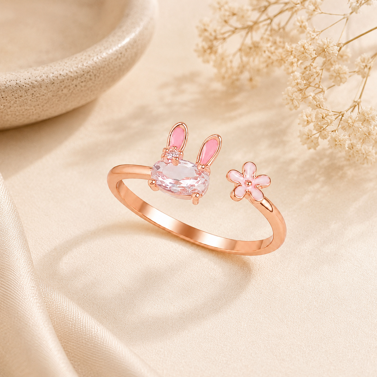 Sweet Little Bunny Ring - The Pet Drop