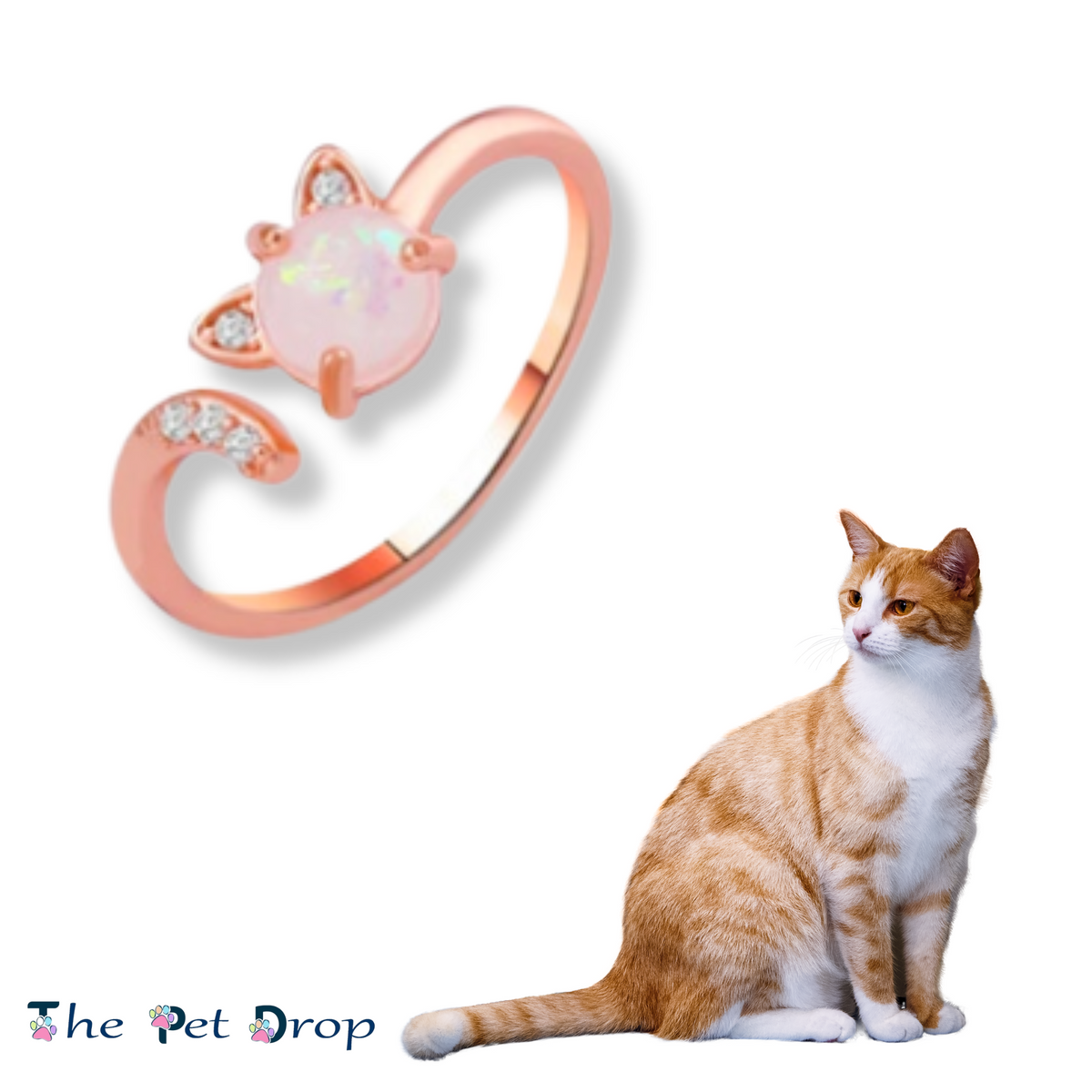 Kitty cat ring hot sale