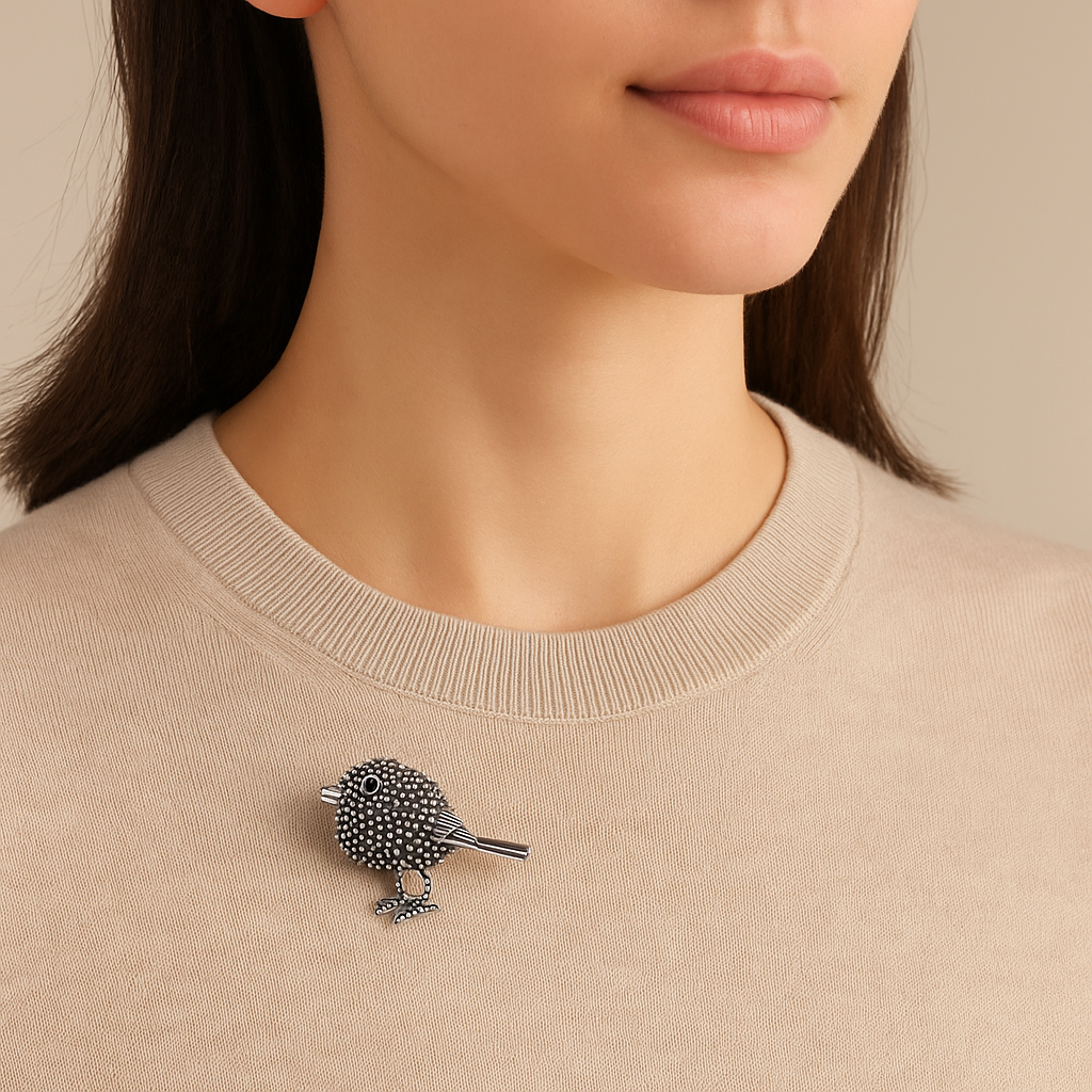 Robin Brooch - The Pet Drop