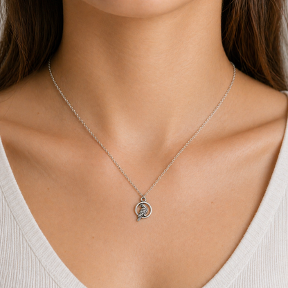 Perched Pigeon Necklace - The Pet Drop