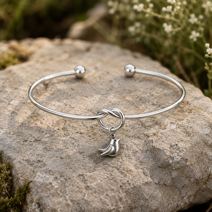 Forever Robin Bangle Winter Edition - The Pet Drop