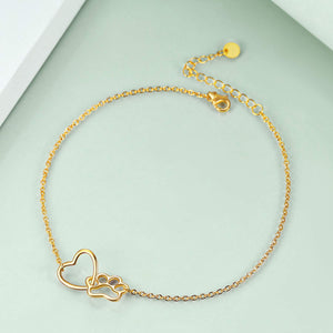 Golden Entwined Bracelet