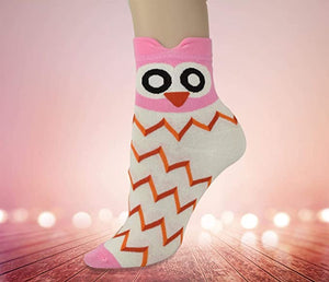 Sweet Owl Ladies Socks (Size 3-7)