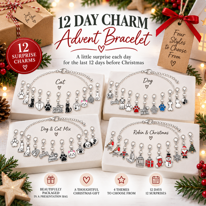 12 Day Charm Advent Bag