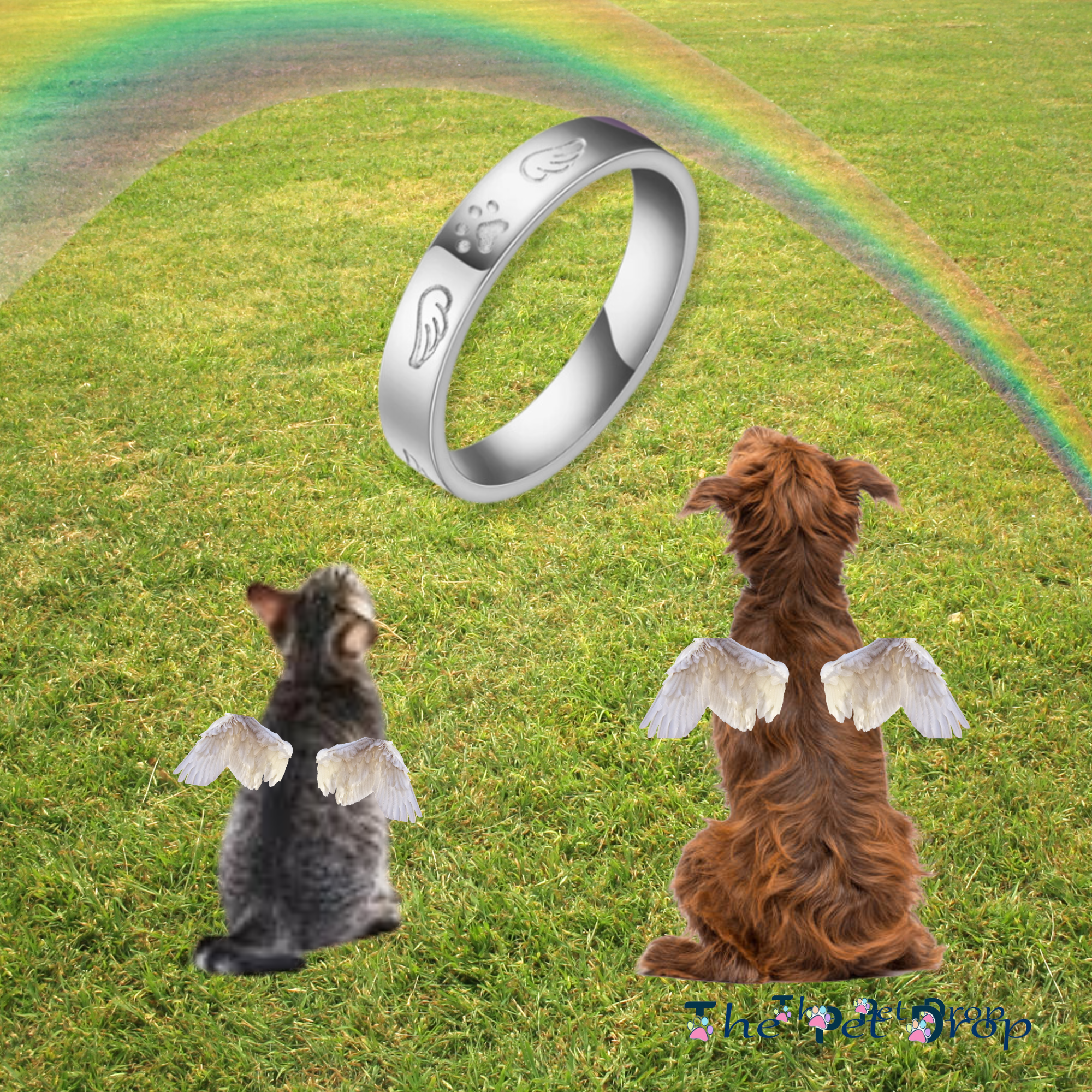 Angel Paws Ring