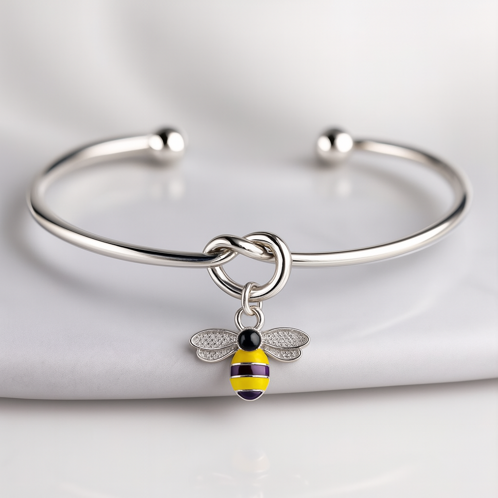 Forever Bee Bangle - The Pet Drop