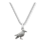 Clever Crow Necklace