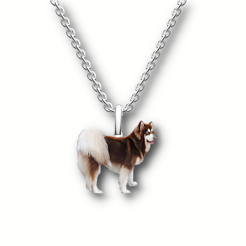 Happy Husky Necklace