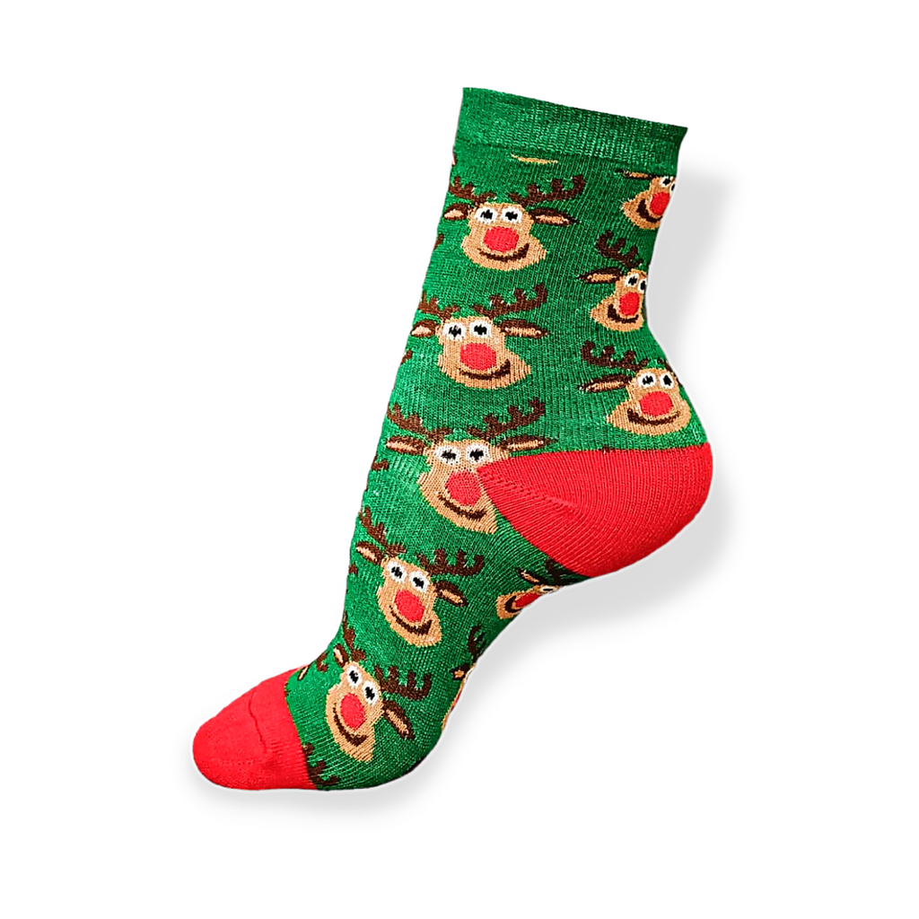 Christmas Reindeer Children's Sock