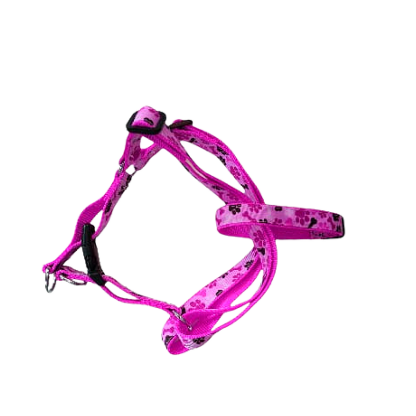 Pink Bone Harness - The Pet Drop