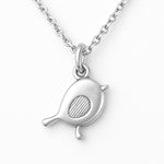 Silver Robin Necklace