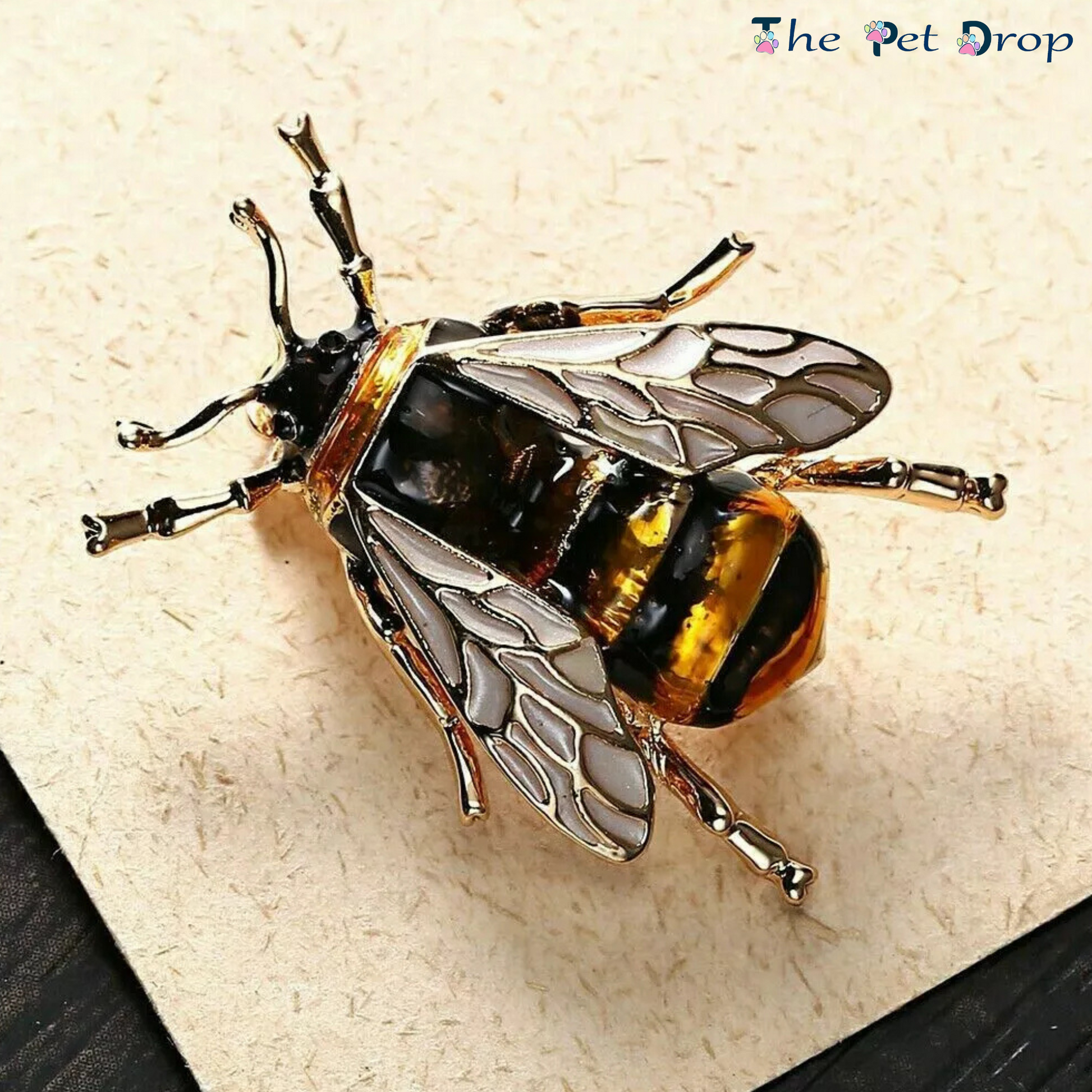 Bumblebee Brooch - The Pet Drop