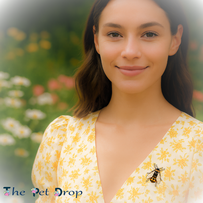 Bumblebee Brooch - The Pet Drop