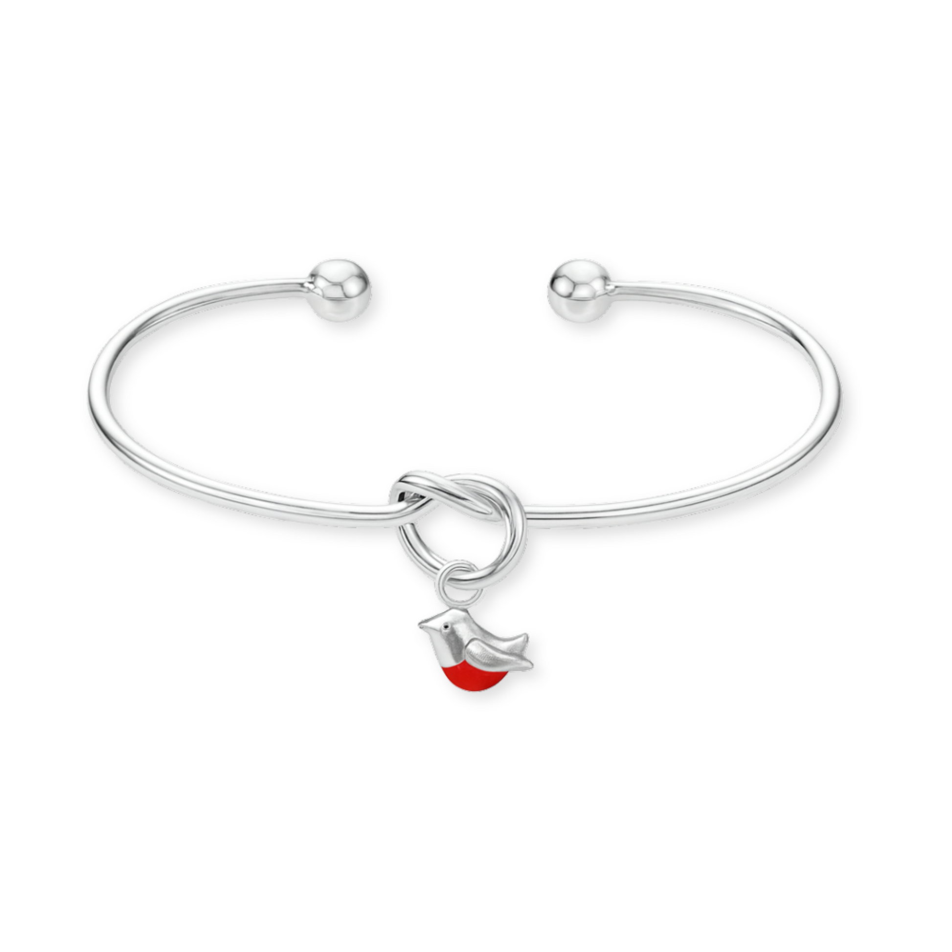 Forever Robin Bangle (Red Breast Limited Edition) - The Pet Drop