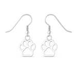 Paw Print of Love Earrings