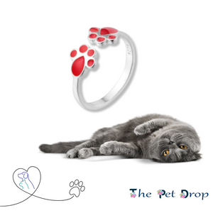 Red Paws Ring