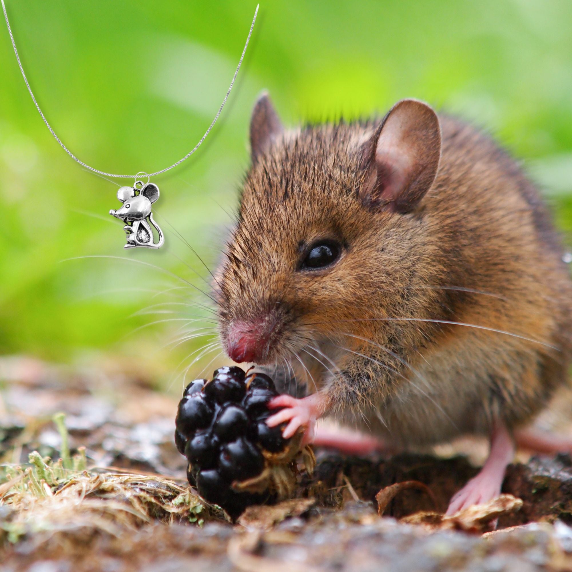 Mischievous Mouse Necklace