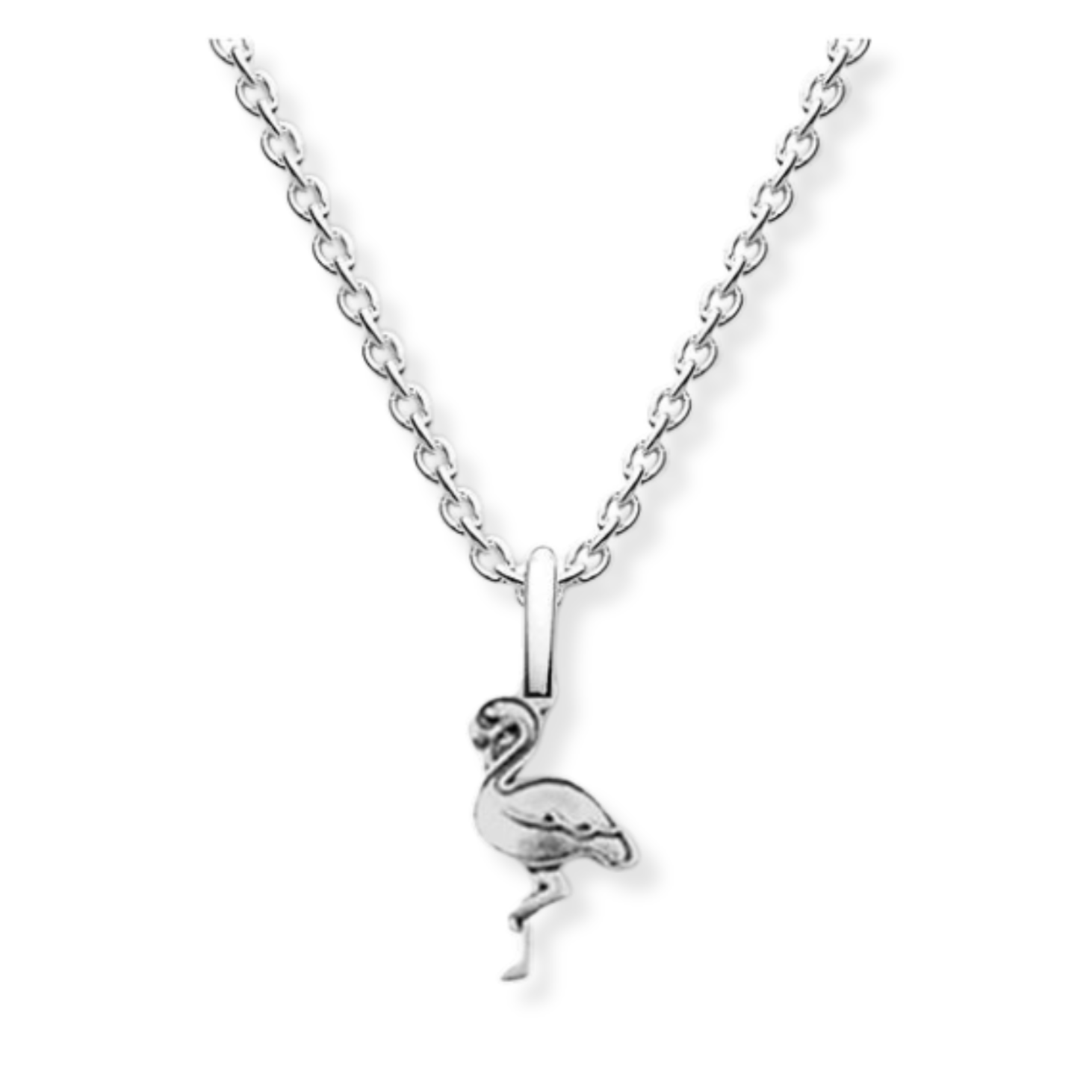 Funny Flamingo Necklace - The Pet Drop