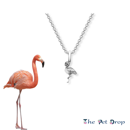 Funny Flamingo Necklace - The Pet Drop