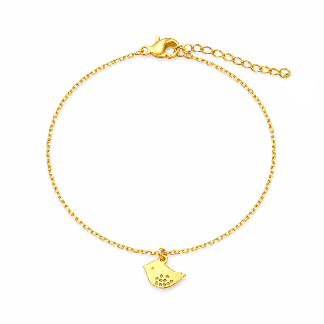 Golden Robin's Song Bracelet - The Pet Drop