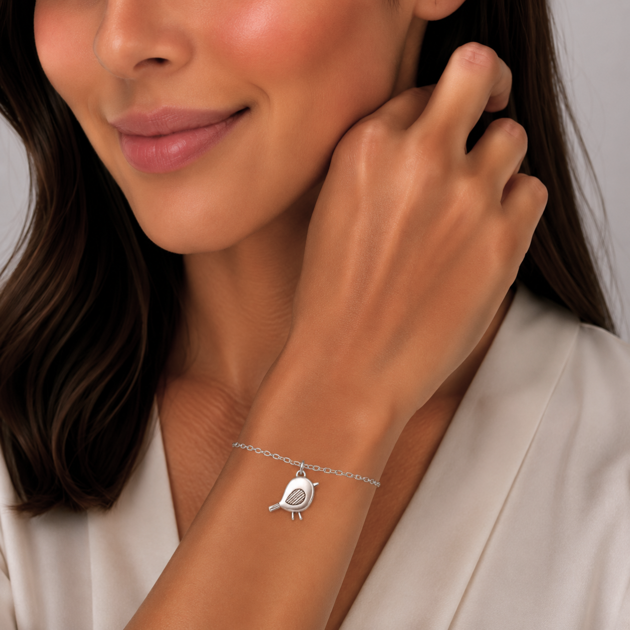 Silver Robin Bracelet - The Pet Drop
