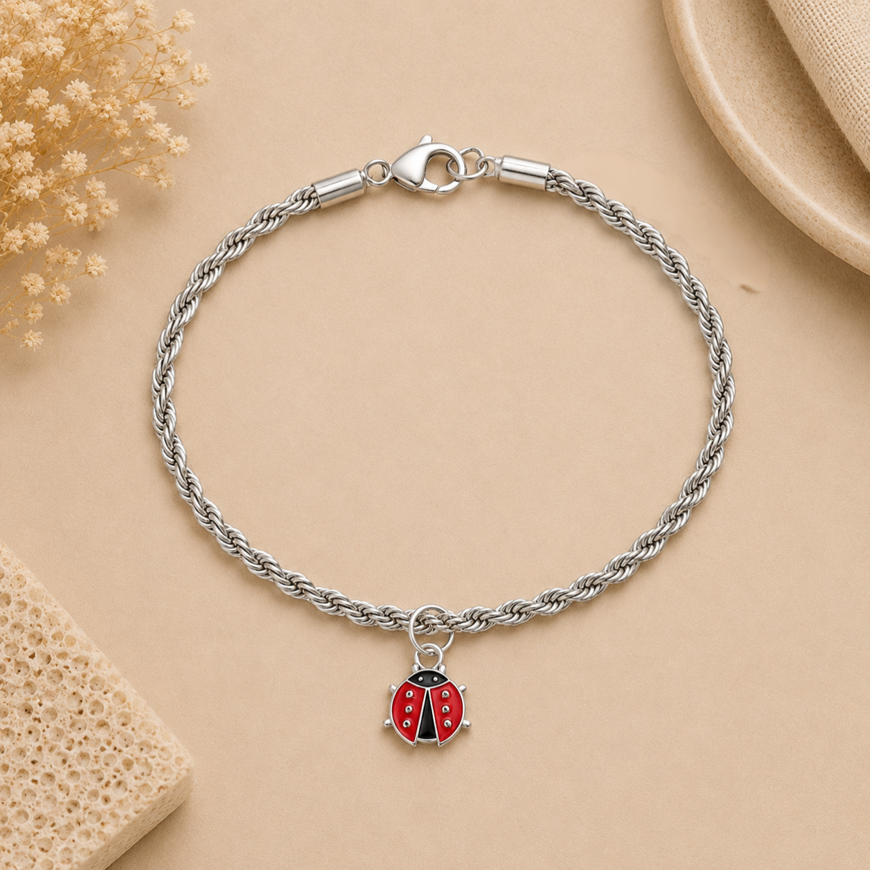 Eternal Ladybird Bracelet - The Pet Drop