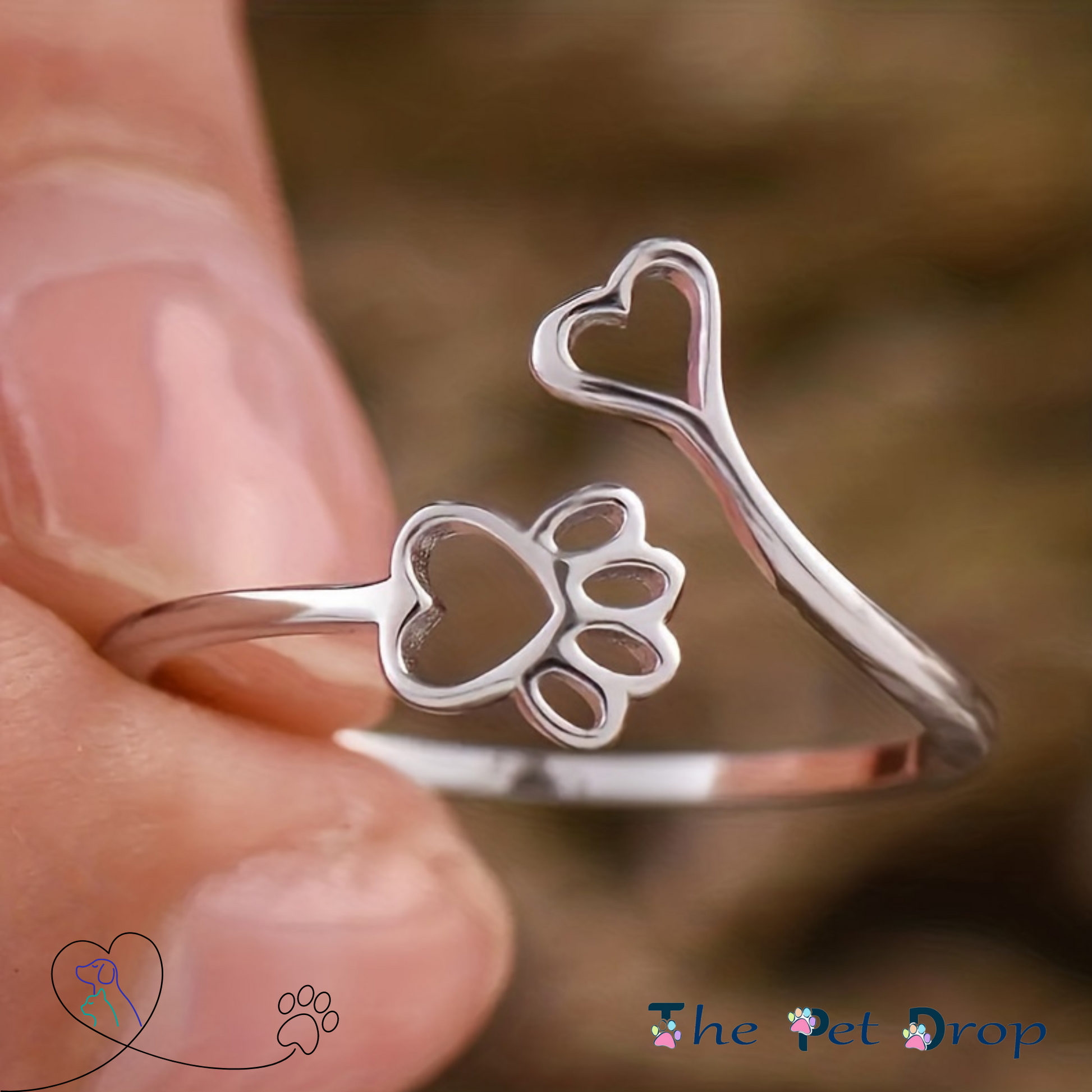 Paws of Love Ring - The Pet Drop