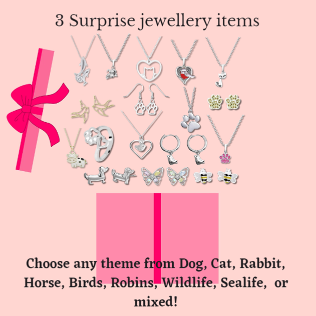 3 Surprise Jewellery Items - The Pet Drop