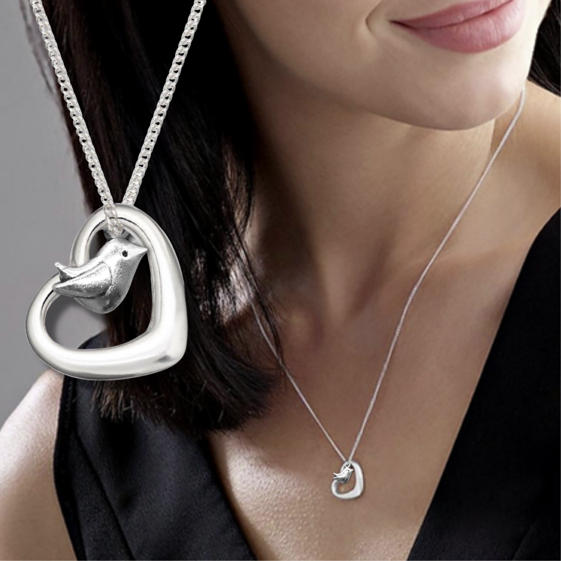 Robin of my Heart Necklace - The Pet Drop