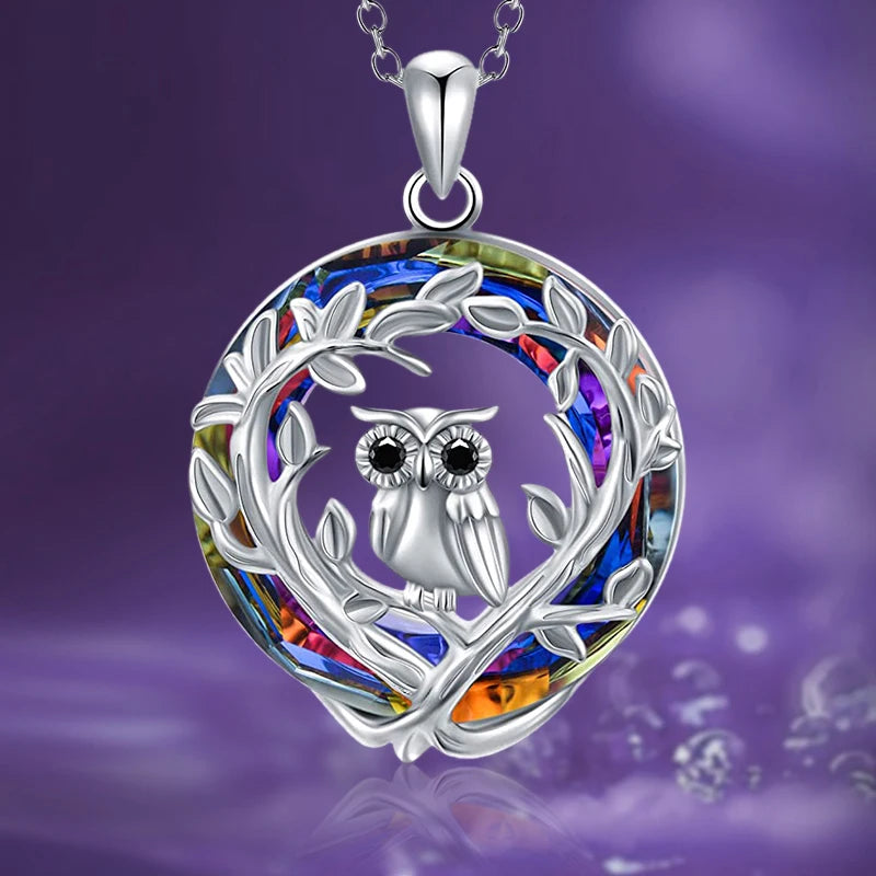 Midnight owl Necklace