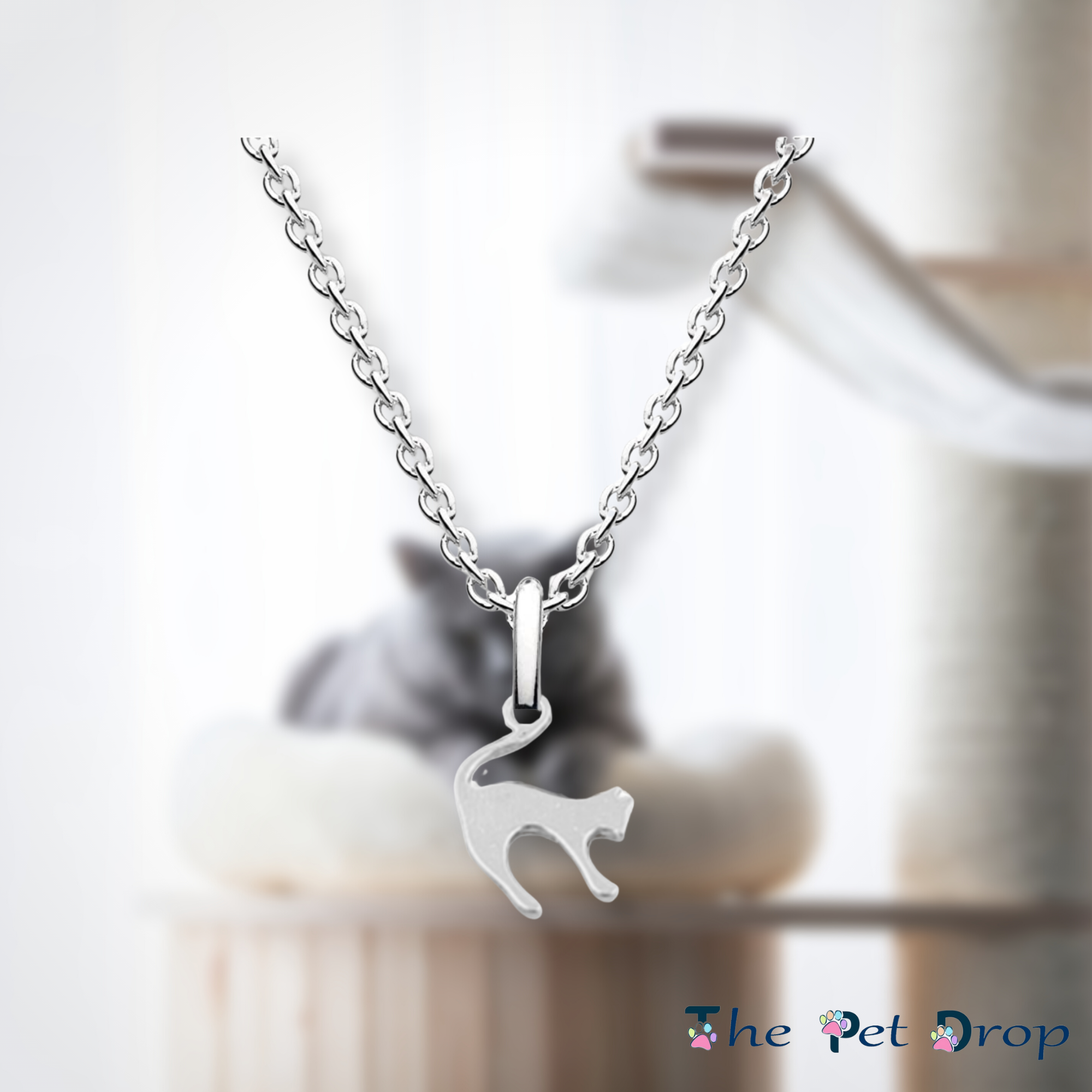 Jumping Cat Necklace