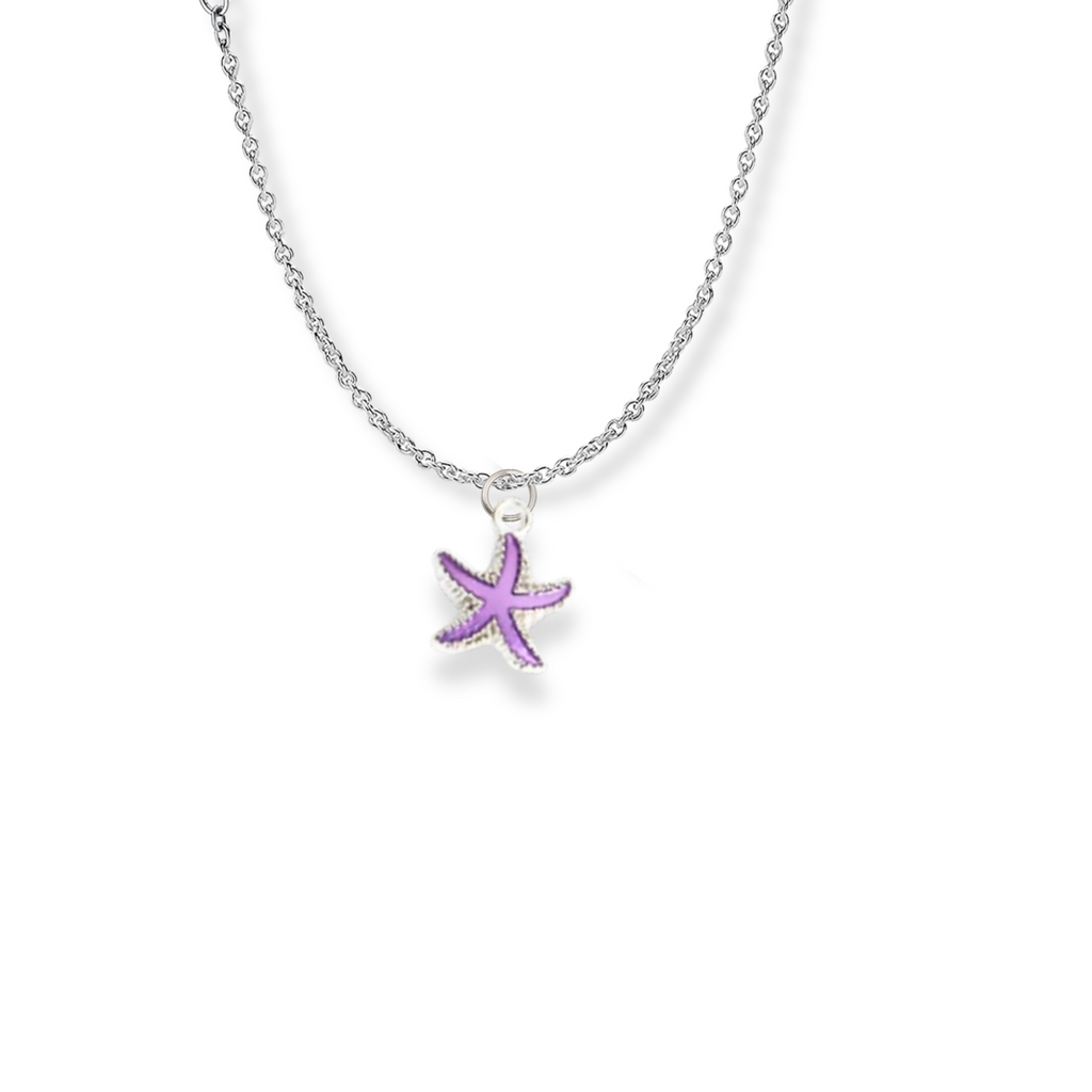 Sparkling Starfish Necklace