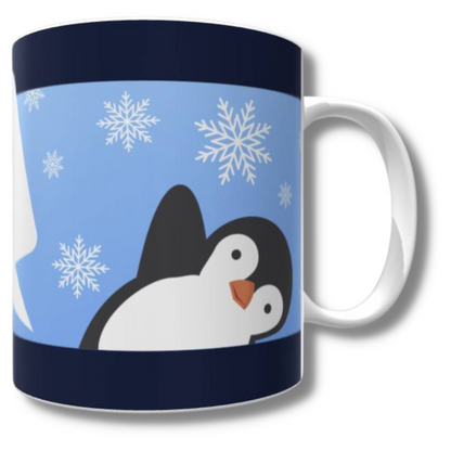 Penguin Crack-a-Joke Mug - The Pet Drop