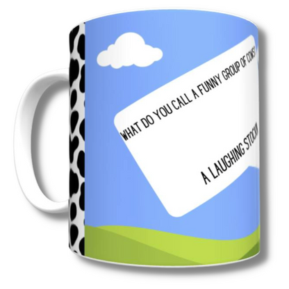 Cows Crack-a-Joke Mug - The Pet Drop