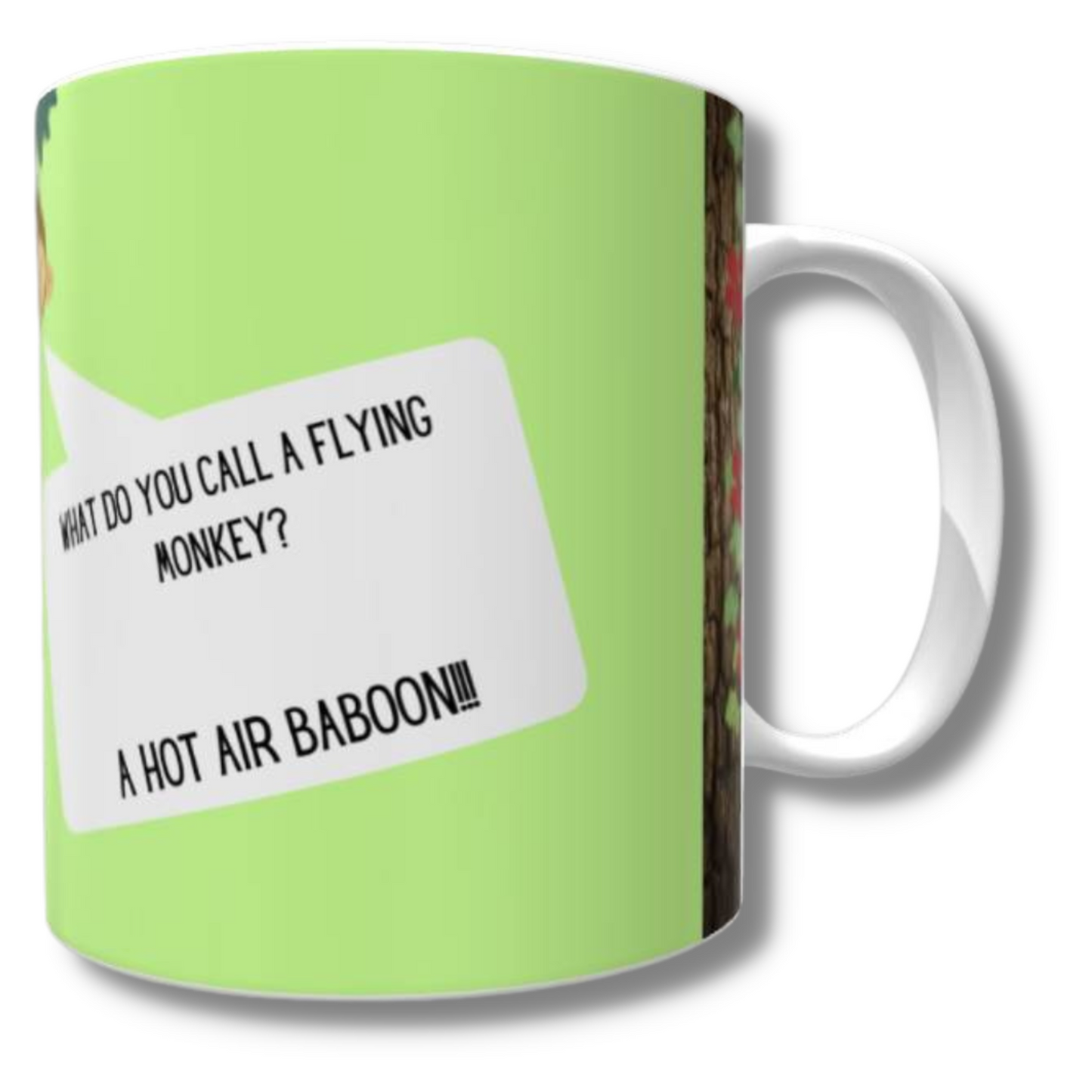 Flying Monkey Crack-a-Joke Mug - The Pet Drop