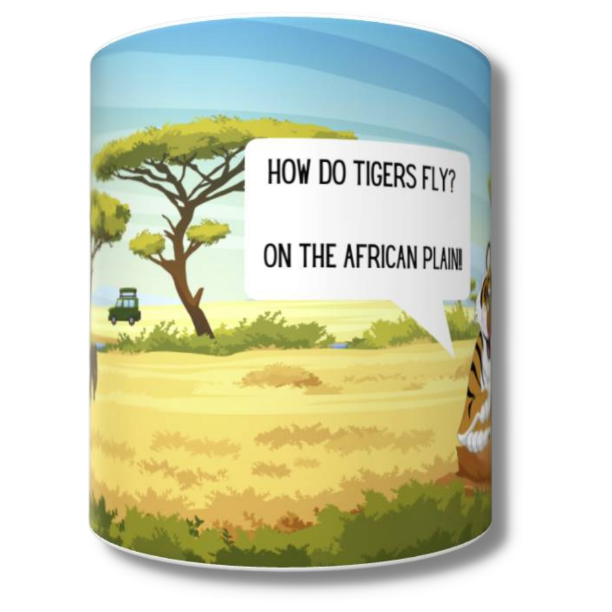 Tiger Crack-a-Joke Mug - The Pet Drop