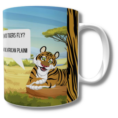 Tiger Crack-a-Joke Mug - The Pet Drop