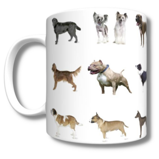 Dog Breeds Mug - The Pet Drop