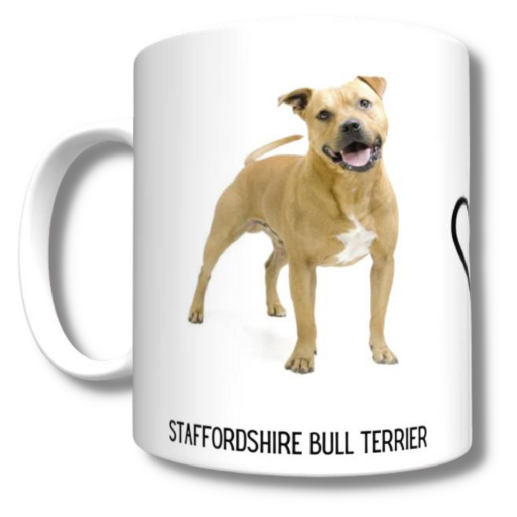 Staffordshire Bull Terrier Mug (Brown)