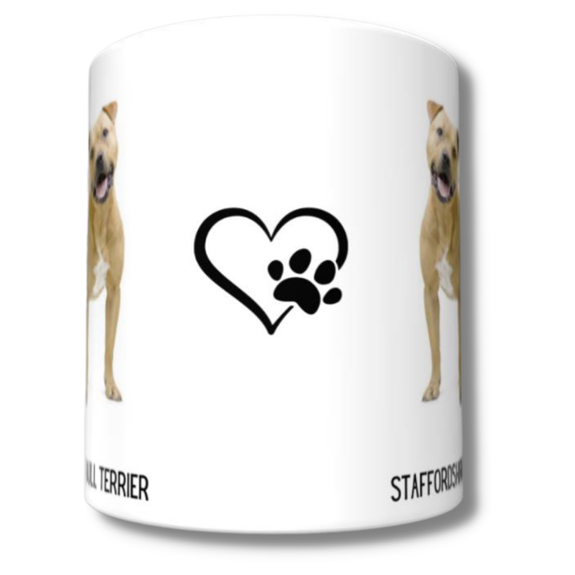Staffordshire Bull Terrier Mug (Brown) - The Pet Drop