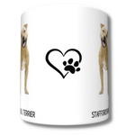 Staffordshire Bull Terrier Mug (Brown)