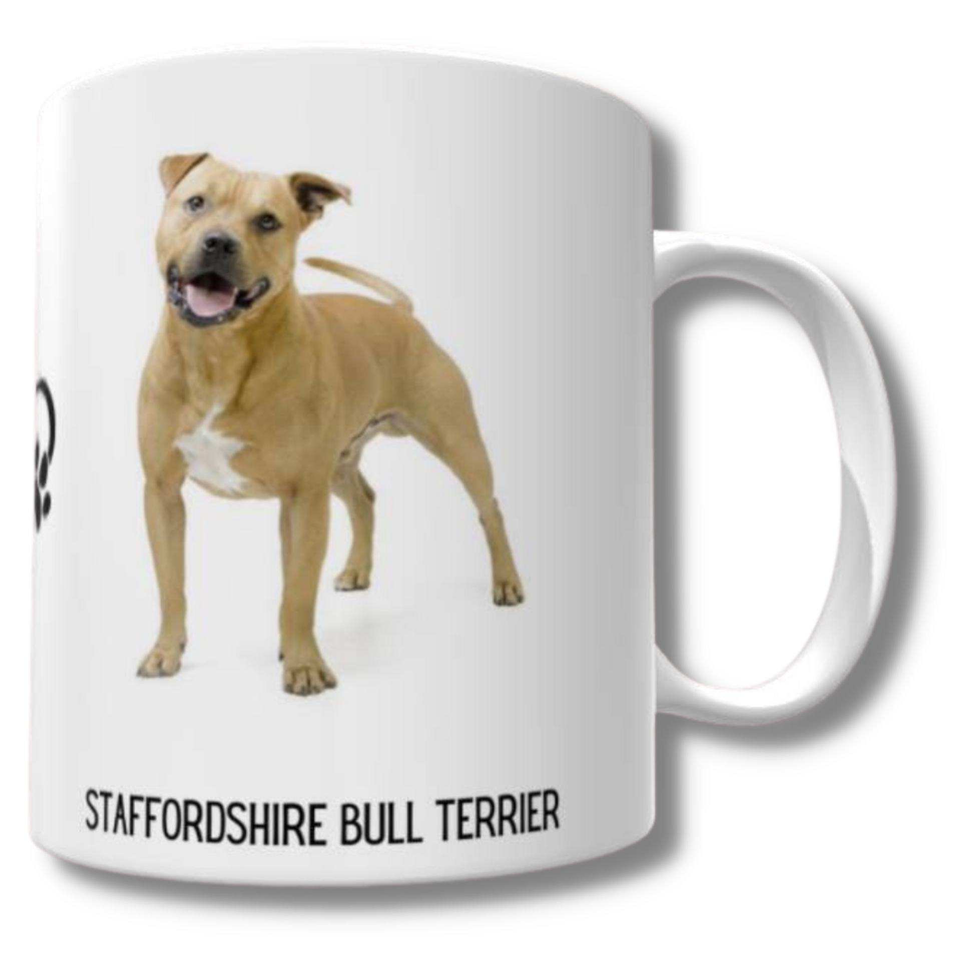 Staffordshire Bull Terrier Mug (Brown) - The Pet Drop