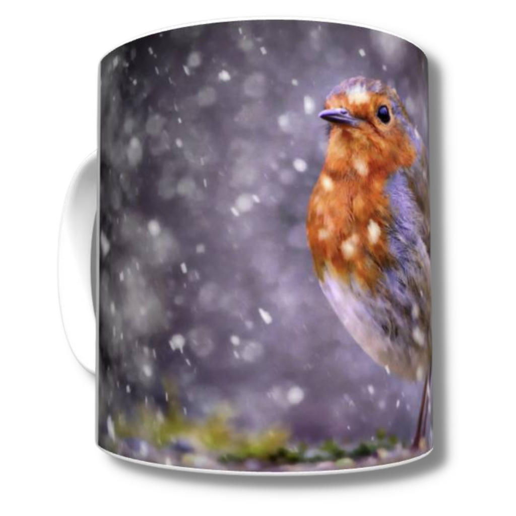 Winter Robin Mug
