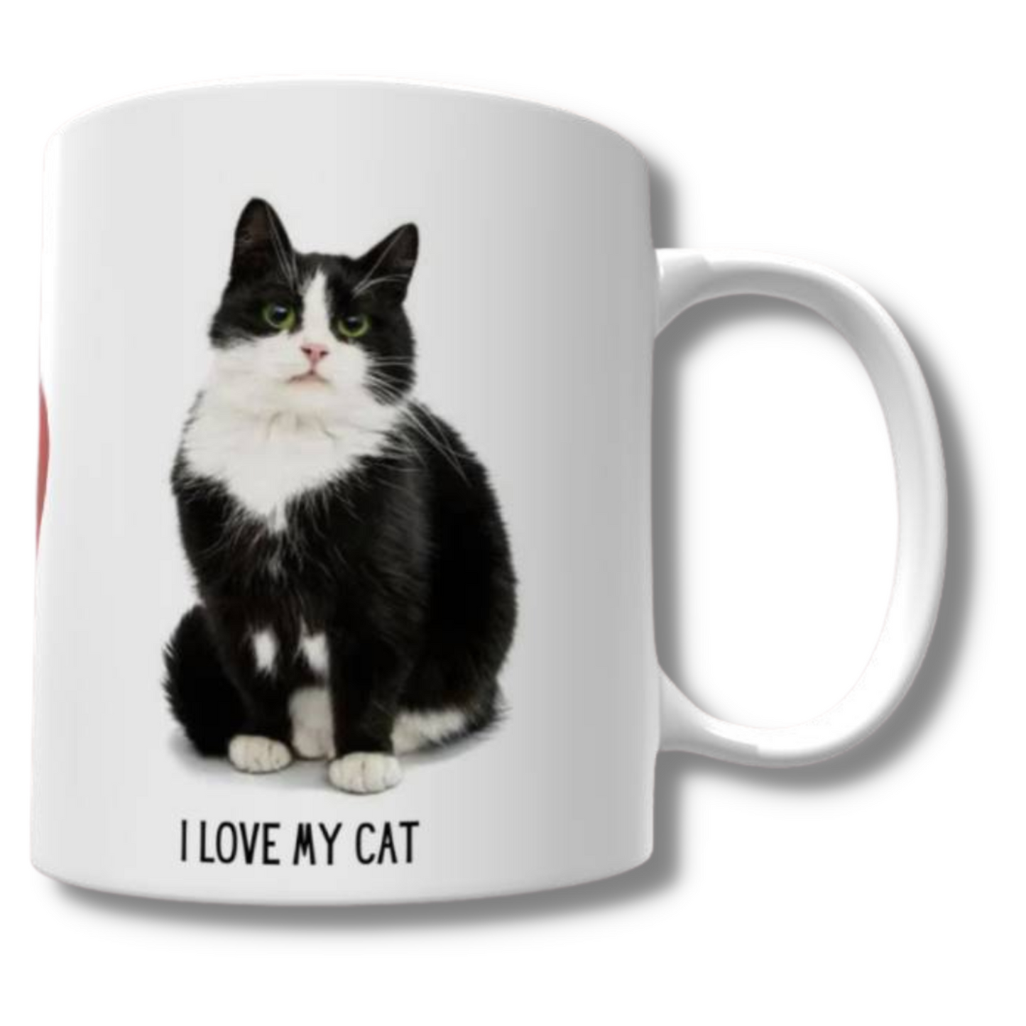Black & White Cat Mug